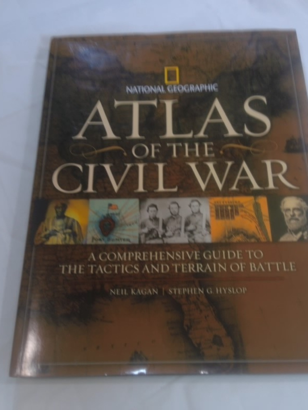 National Geographic Atlas of the Civil War — Brown and Gold Hardcover